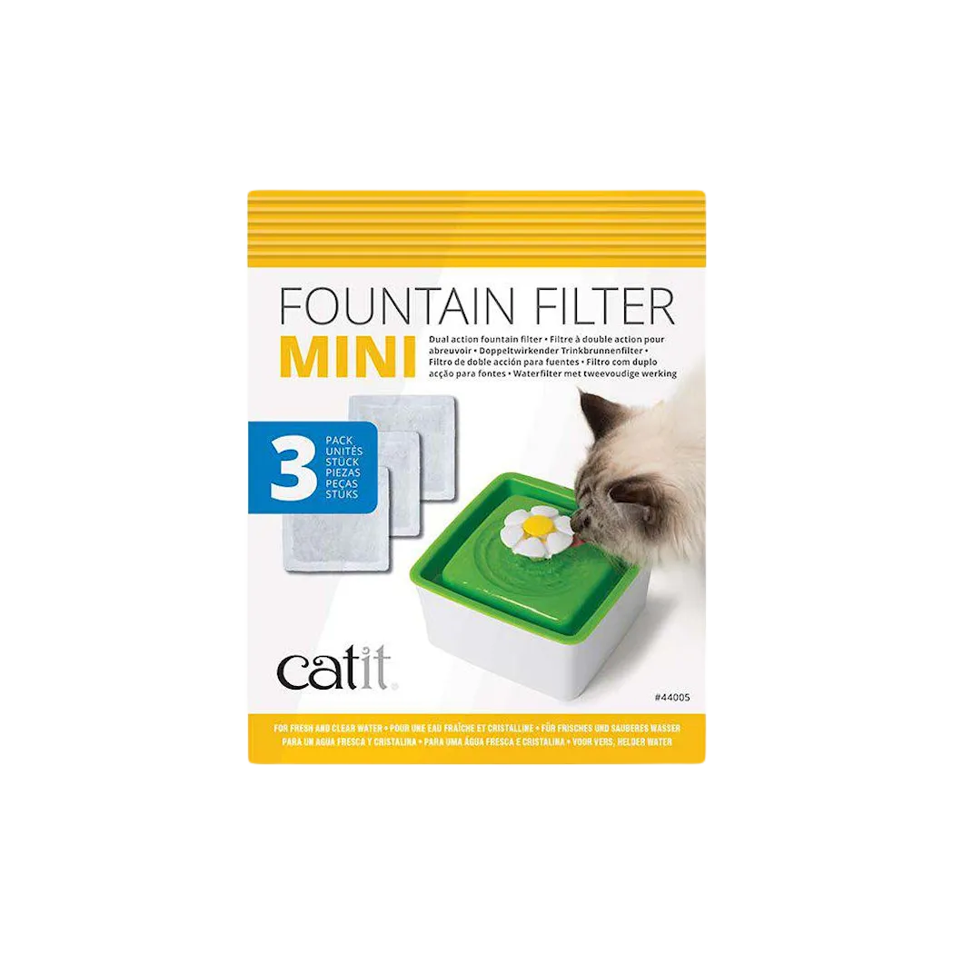 Catit Water Softening Filter Flower Fountain 1.5L 3-pack