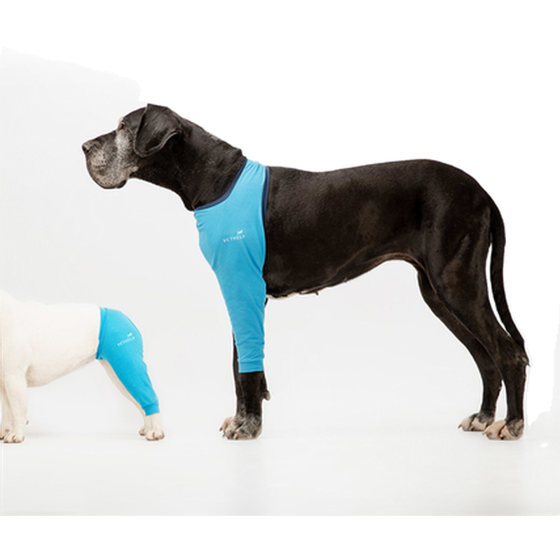 VetHelp - Leg Cover Front Left Blue Nr 6 - Hund - Hundvård & Tillskott - ZOO.se