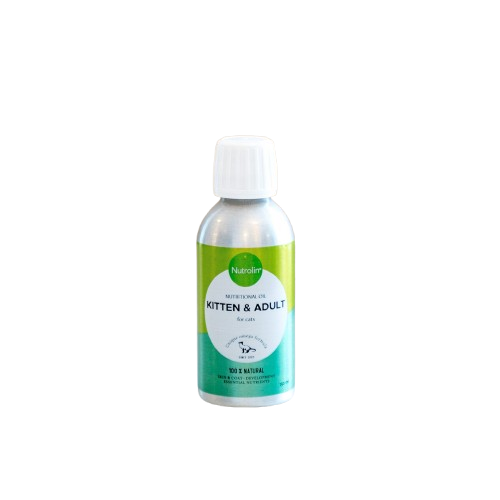 Nutrolin - Kattunge og voksen 150 ml - Veterinær - Dyrehelse - Vitaminer og kosttilskudd - Vitamin- og fôrtilskudd - ZOO.no