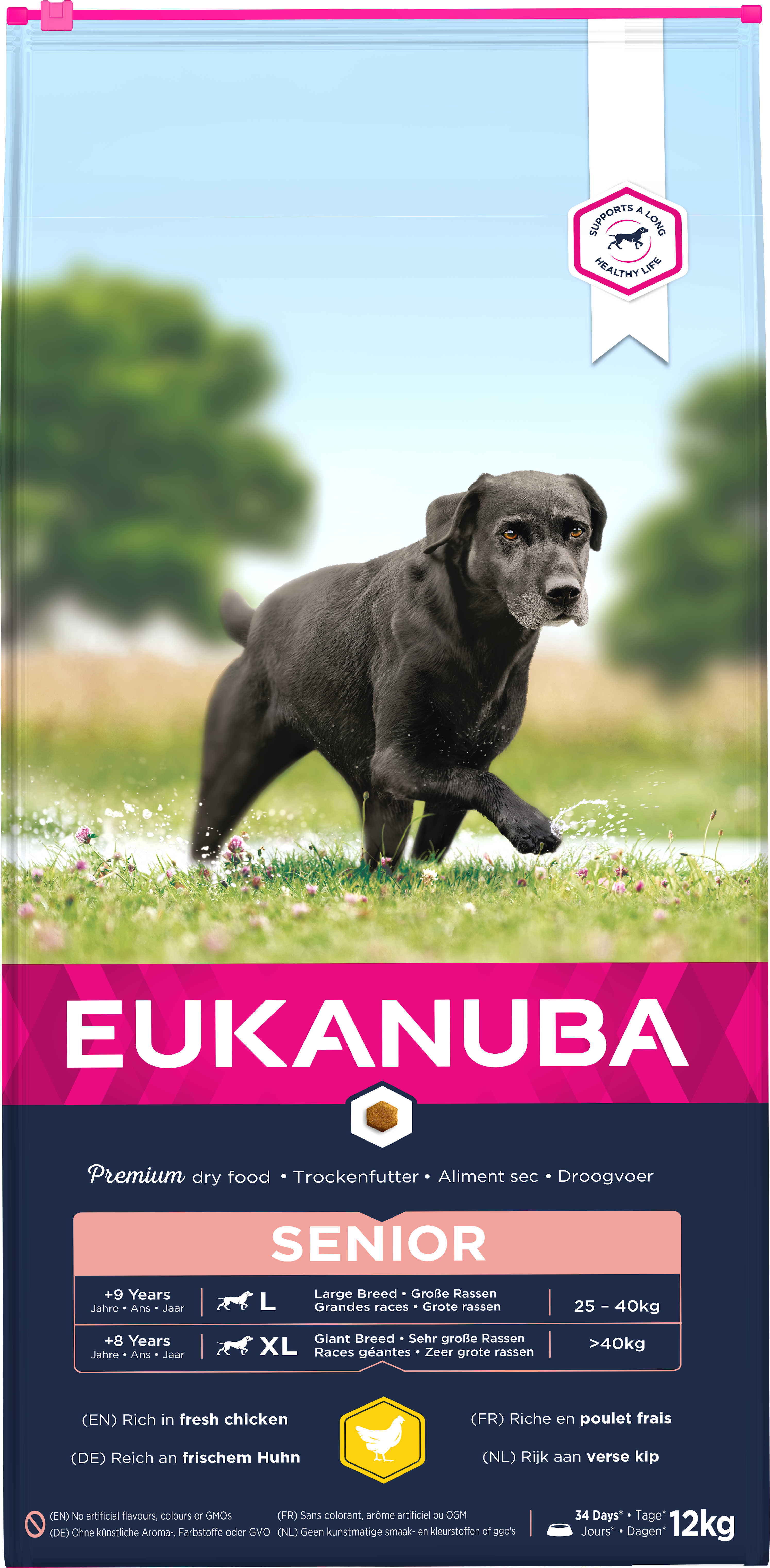 Eukanuba - Dog Senior Large 15 kg - Hund - Hundmat & hundfoder - Torrfoder för hund - ZOO.se