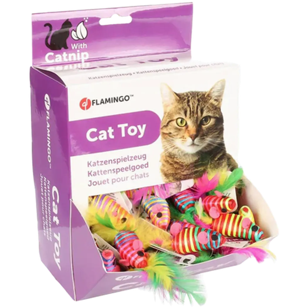 Cat Toy Babby Mouse Mix 6 cm