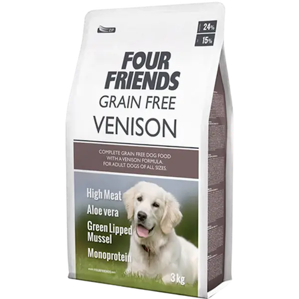 Dog Grain Free Venison Brown 3 kg