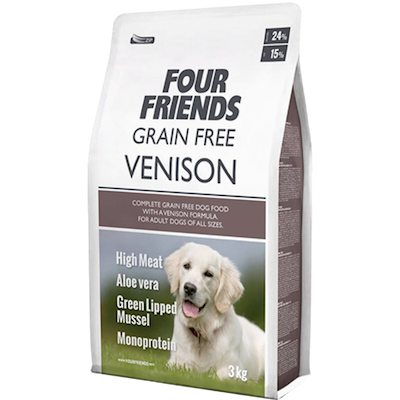 Preview of Fourfriends Dog Grain Free Venison 3 kg