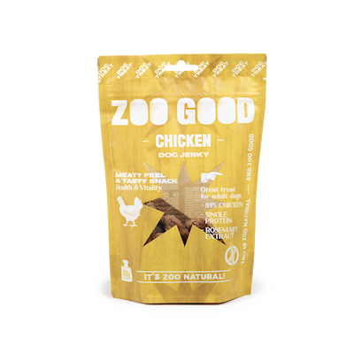 Preview of Zoo Good Dog Jerky - Chicken 80 g