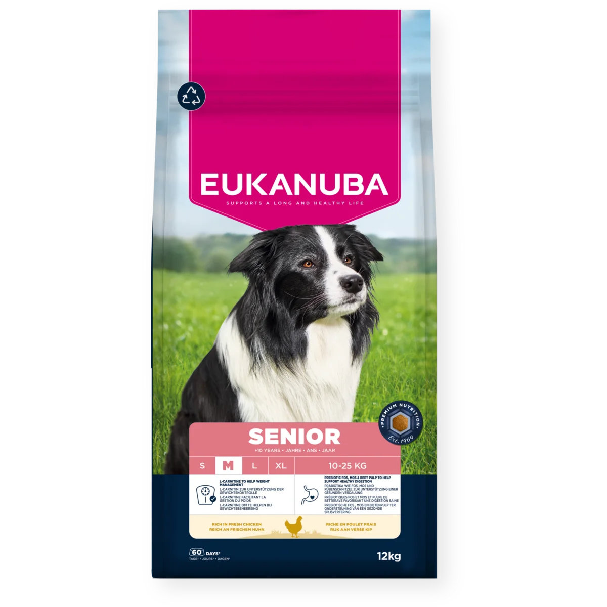Eukanuba Dog Senior Medium Breed Kyckling