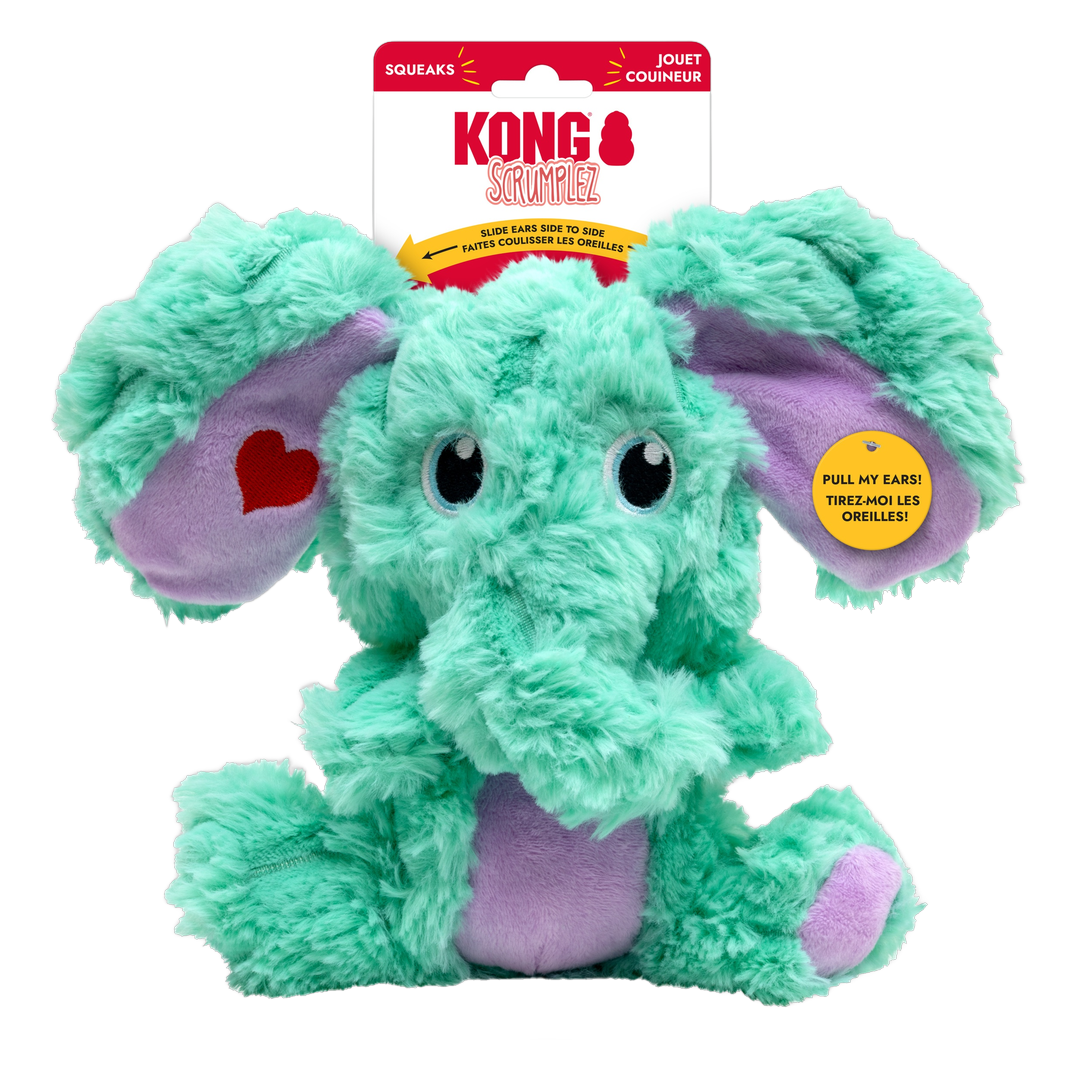 Kong Kong Hundleksak Valentines Scrumplez Elephant M