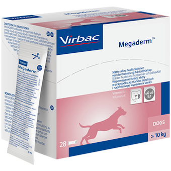 Virbac - Megaderm 8 ml x 28 st över 10 kg - Hund - Hundvård & Tillskott - ZOO.se