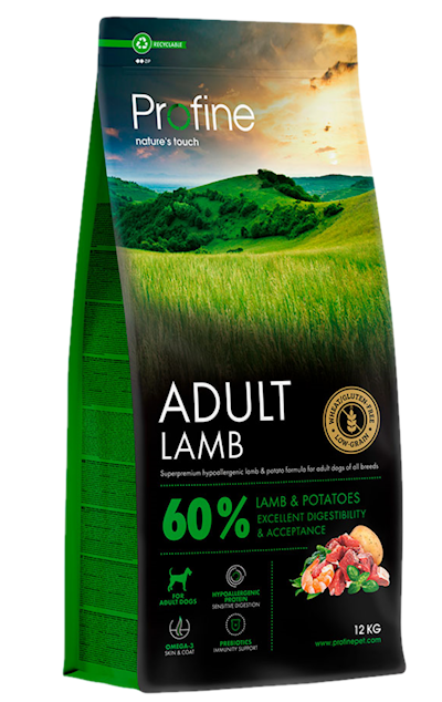 Preview of Profine Dog Dry Food Adult Lamb & Potatoes 12 kg