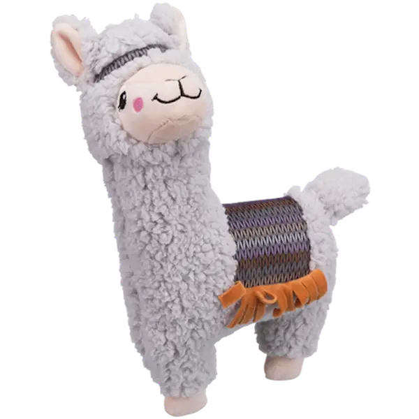 Alpaca Plush Dog Toy
