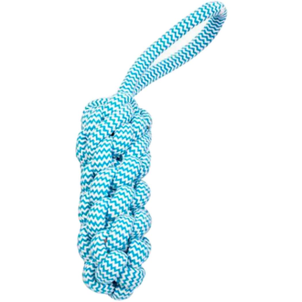 Scoopy Rope Stick with Loop - Knotted Cotton Mix 30,5 cm