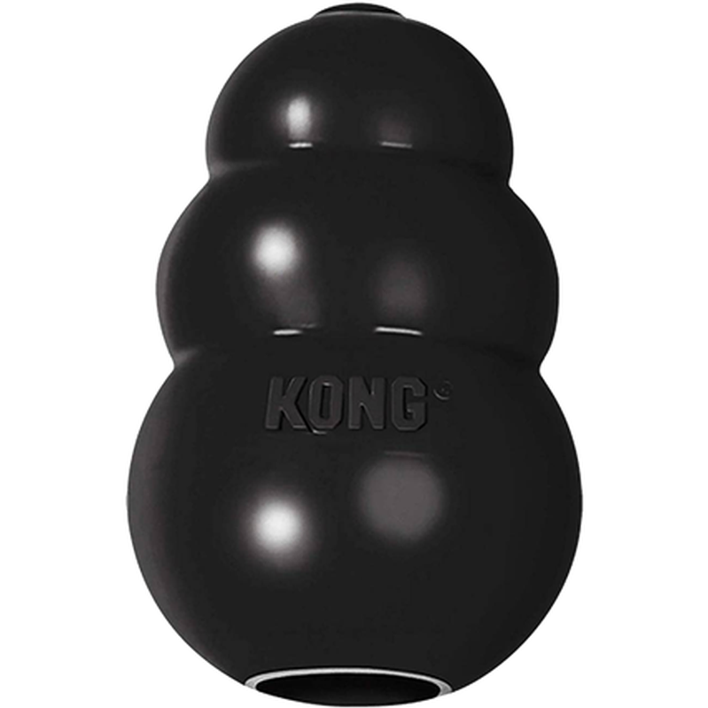 Kong - Extreme Rubber Small Black 8x5cm, 50g - Hund - Hundleksaker & Spel - ZOO.se