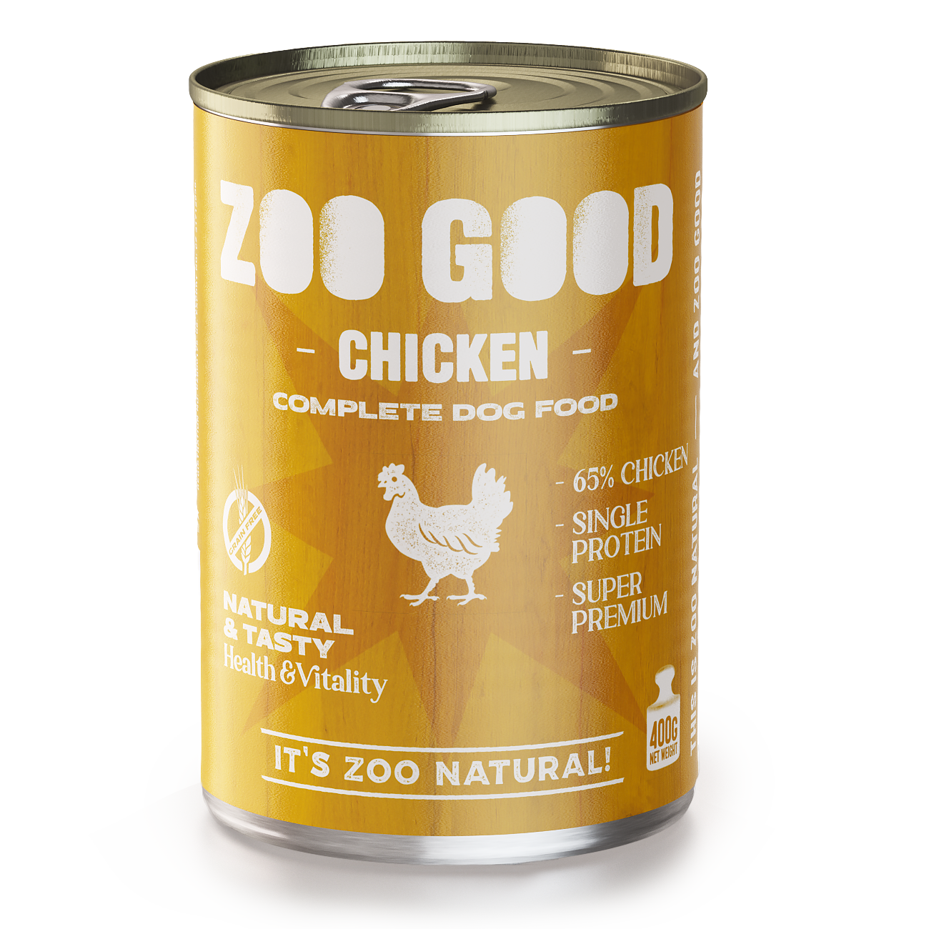 ZOO GOOD - Dog Adult Chicken 400 g - Hund - Hundmat & hundfoder - Våtmat & Våtfoder för hund - ZOO.se
