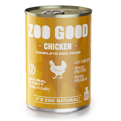 Preview of Zoo Good Dog Adult Chicken 400 g x 6 st