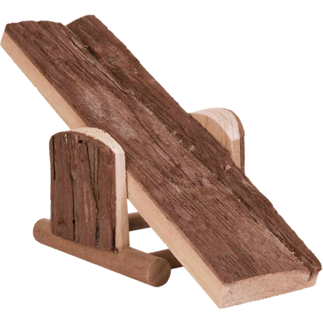 Trixie Natural Living Seesaw Natural Wood Brown 22 x 7 x 8 cm