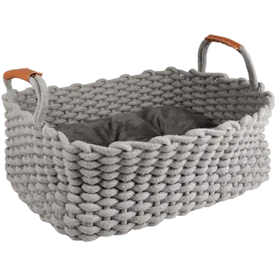 Basket Enya Rectangular + Cushion