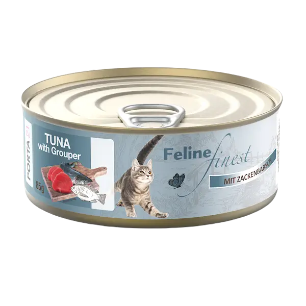 Feline - Tuna with Grouper 85g