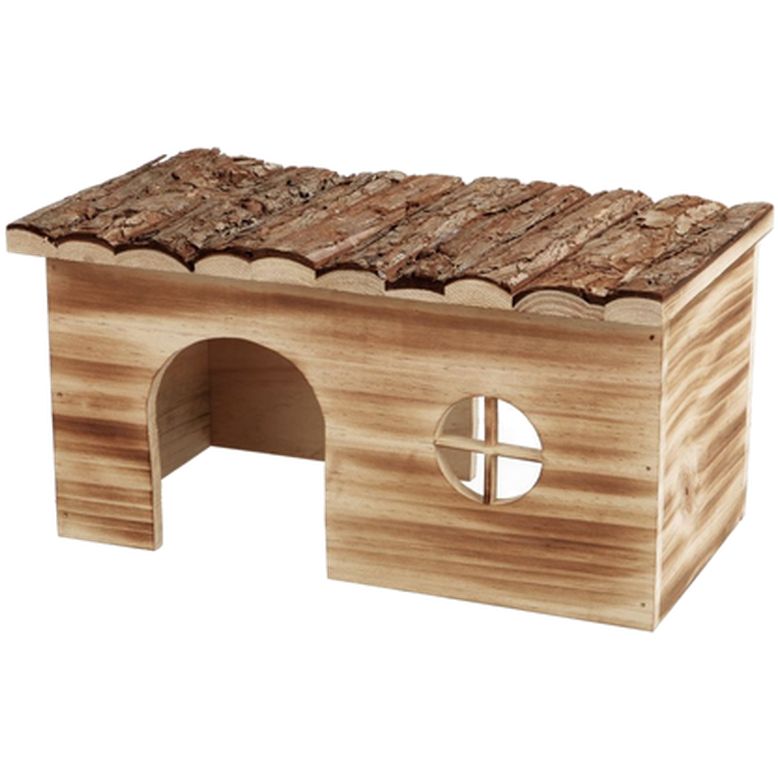 Trixie - Natural Living Grete House Wood Brown 35 x 18 x 20 cm - Smådjur - ZOO.se