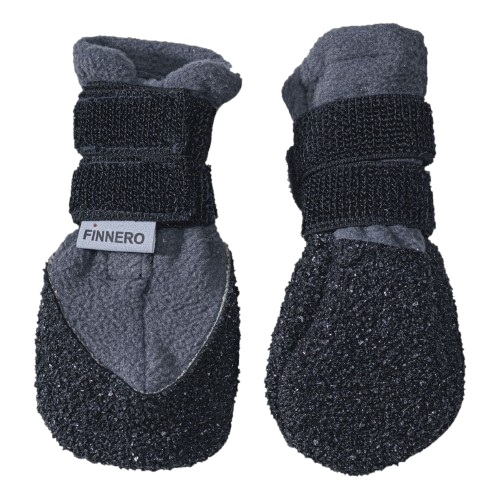 Finnero - Hundsko Halla Lux 2p, XL, Grå - Hund - Hundkläder - Hundskor & Skyddskor - ZOO.se