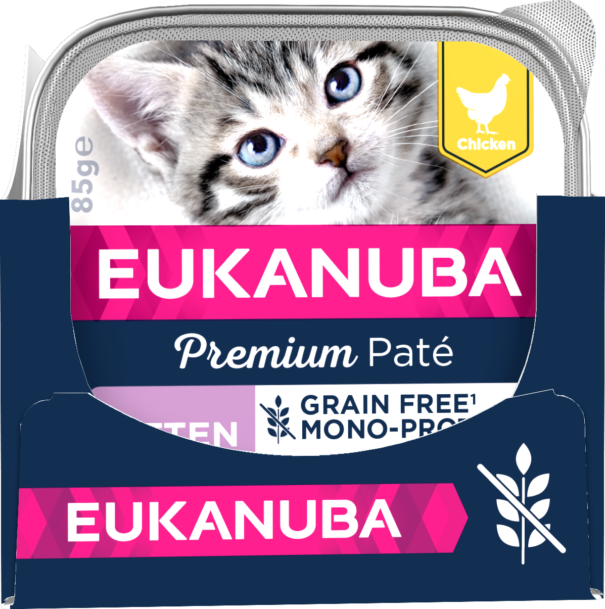 Cat Grain Free Kitten Chicken Paté Mono 12x85g - Katt - Kattfoder & kattmat - Blötmat & våtfoder till katt - Eukanuba - ZOO.se