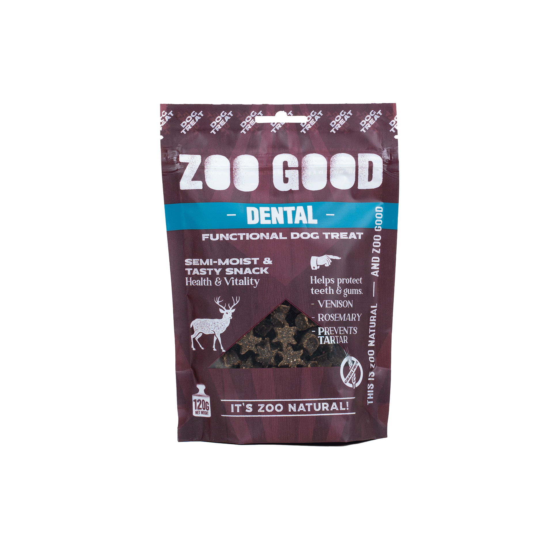 ZOO GOOD - Dog Functional snack, semi-moist - Dental 120g - Hund - Hundgodis - ZOO.se