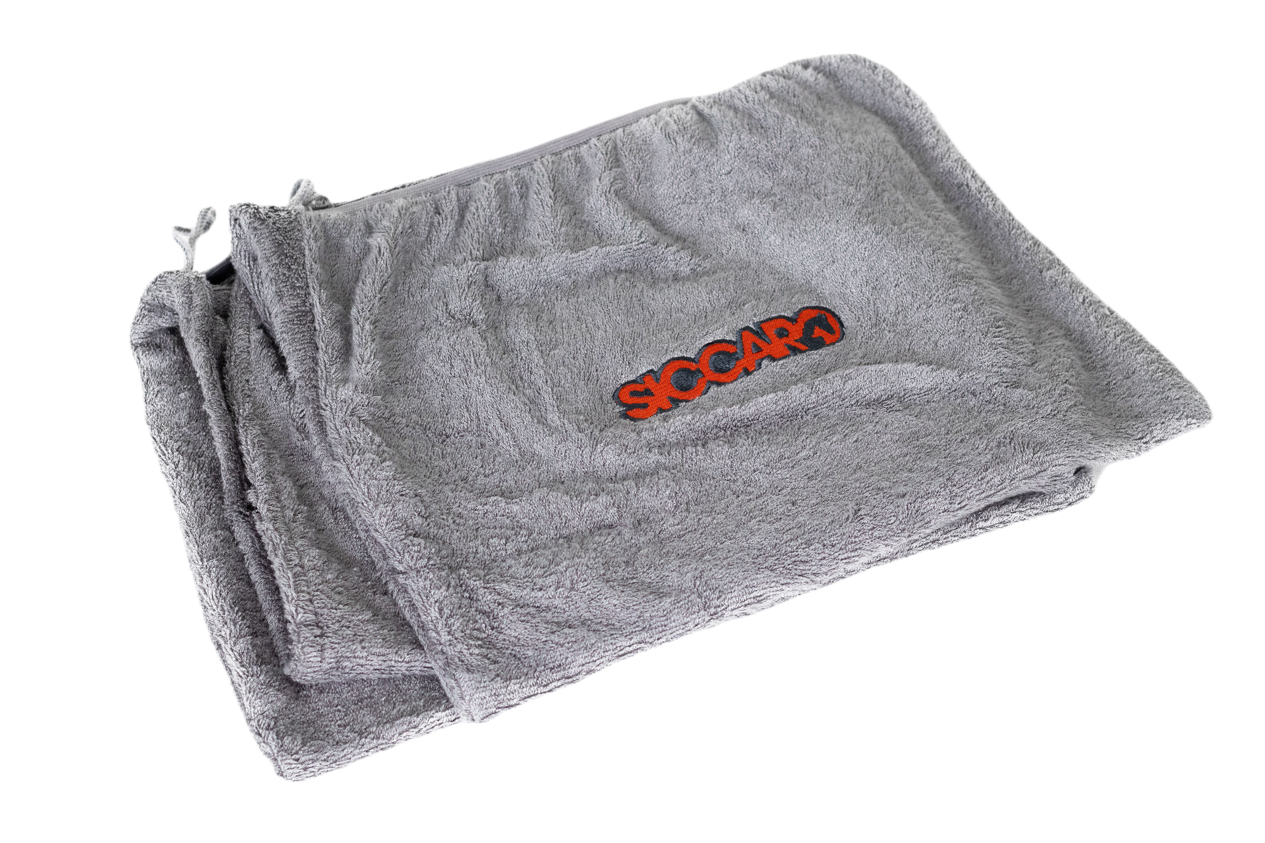 Siccaro Torkhandduk EasyDry Grå 100x38 cm