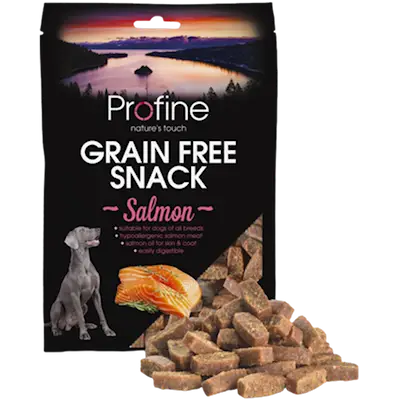 Dog Grain Free Semi Moist Snack Salmon