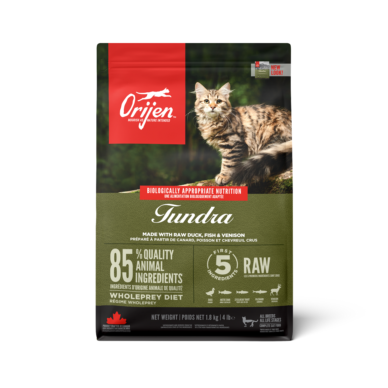 Cat Tundra Grain Free  Dry Cat Food 1,8 kg