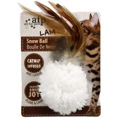 LAM Snow Ball Cat Toy