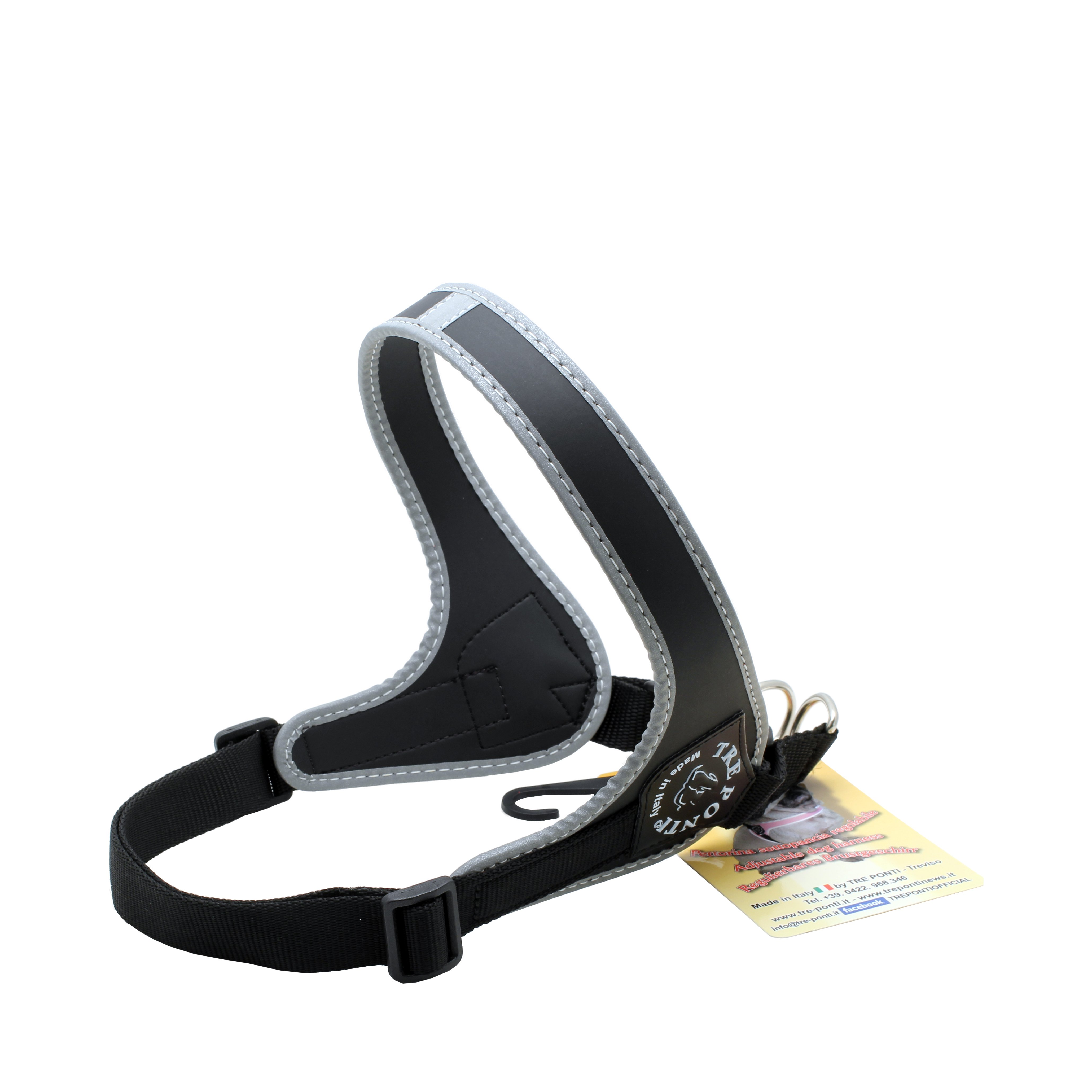 Justerbar Sele Med Spänne Mesh 3½. Från 7 till 9 kg, Röd - Hund - Halsband - Tre Ponti - ZOO.se