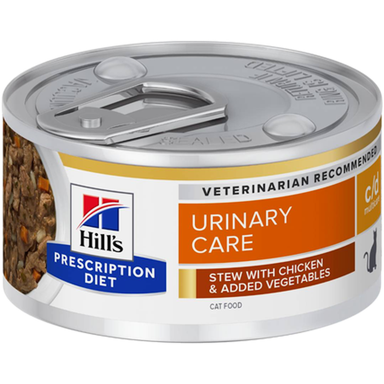 c/d Urinary Care Chicken & Vegetables Stew Canned - Wet Cat Food