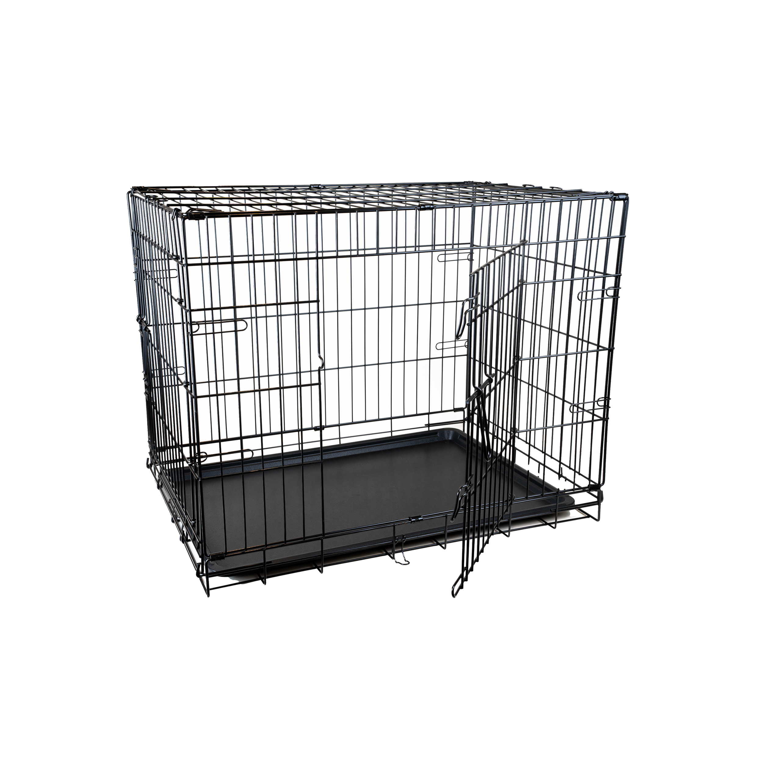 Stålbur Fido, S, 61x54x58cm, Svart