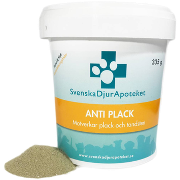 Svenska DjurApoteket - AntiPlack 335g - Hund - Hundvård & Tillskott - Tandvård & tandsten hos hund - ZOO.se