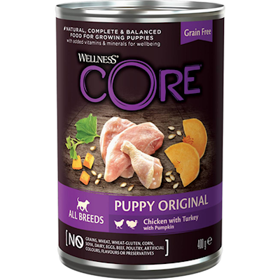 Preview of Core Petfood Dog Puppy 95% Duo Protein All Breed Original 400 g