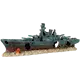 Battle ship 2 Gray 48 x 10 x 17 cm
