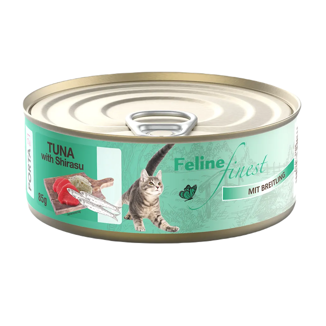 Porta21 Feline - Tunfisk med shirasu 85 g