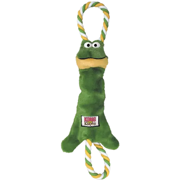 Tugger Knots Frog Dog Toy