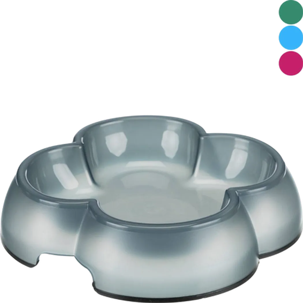 Plastic Bowl Non-Slip Translucent Mix 0,25L
