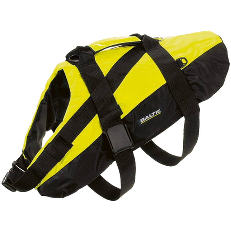 Redningsvest for hund Redningsvest Special Yellow Medium 8-15 kg - Hund - Hundetrening & bruksspor - Flytevester, Hund - GPS & sikkerhet - Flytevester for hunder - Baltic