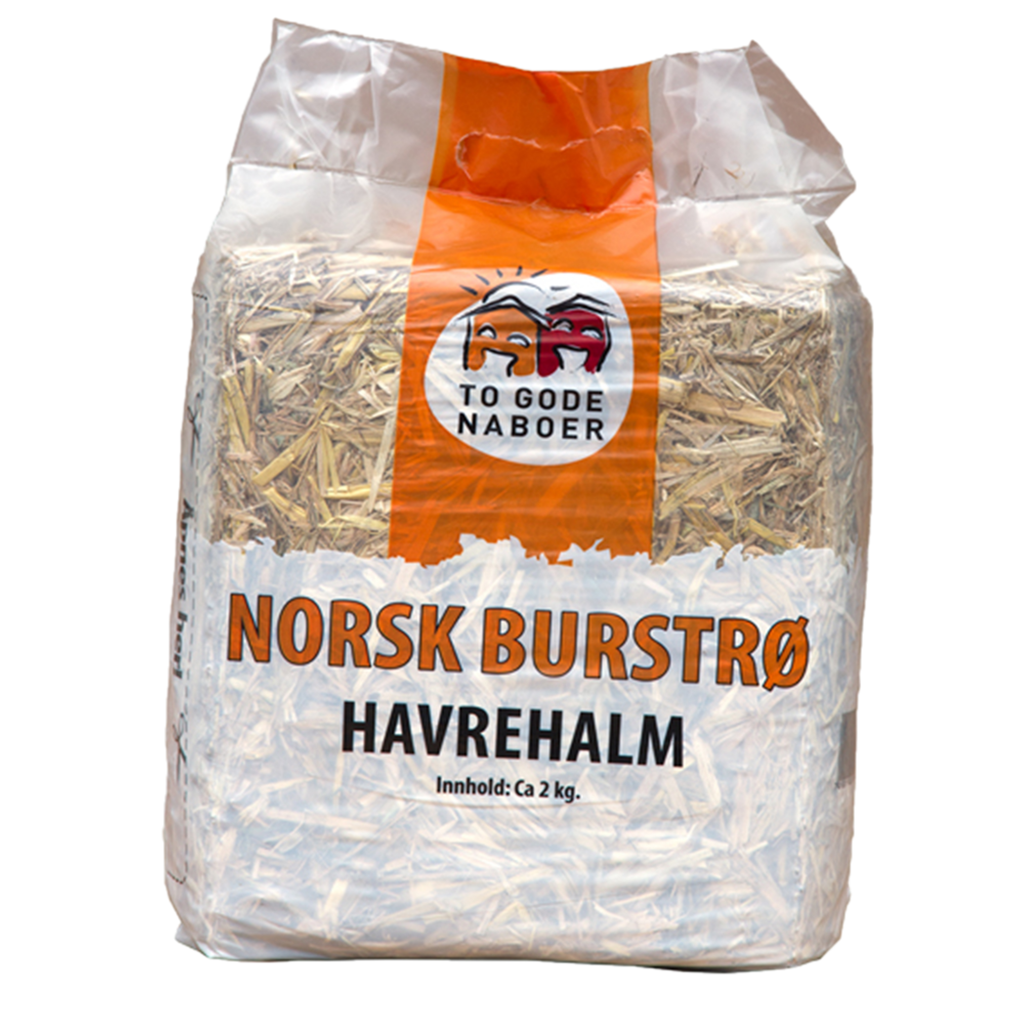 Havrehalm 10 kg - Smådyr - Bunnstrø og bomateriale - Halm og burstrø - To Gode Naboer