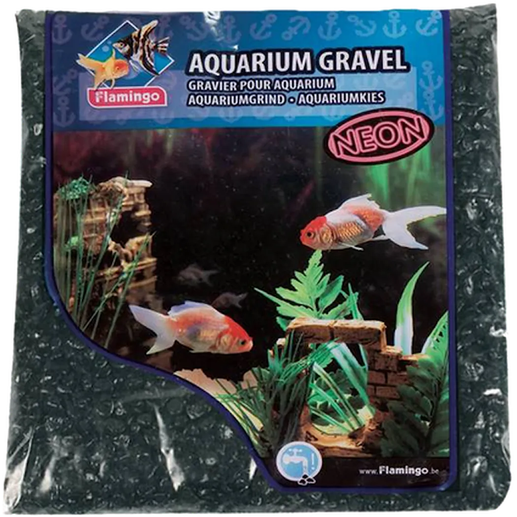 Aquarium Gravel Black Neon 1 kg