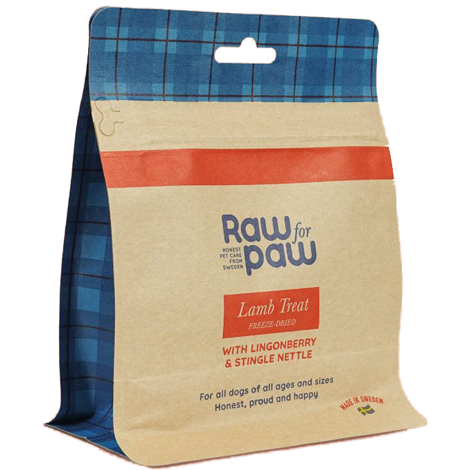 Raw for Paw - Lamb Treat 50 g - Hund - Hundgodis - Frystorkat hundgodis - ZOO.se