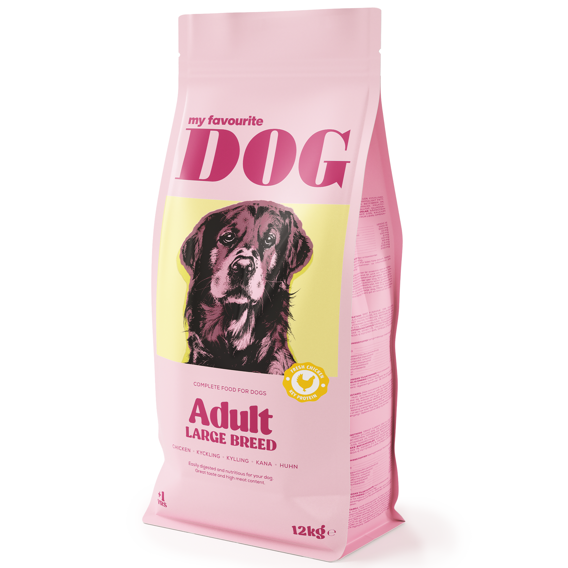 My favourite DOG - Adult Large Breed Chicken 12kg - Hund - Hundmat & hundfoder - ZOO.se