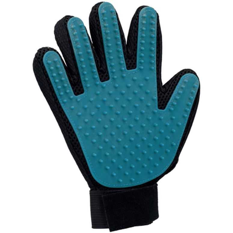 Trixie - Fur Care Glove - Pälsvårdshandske Blue 24 cm - Hund - Pälsvård Trim & Hundbad - ZOO.se
