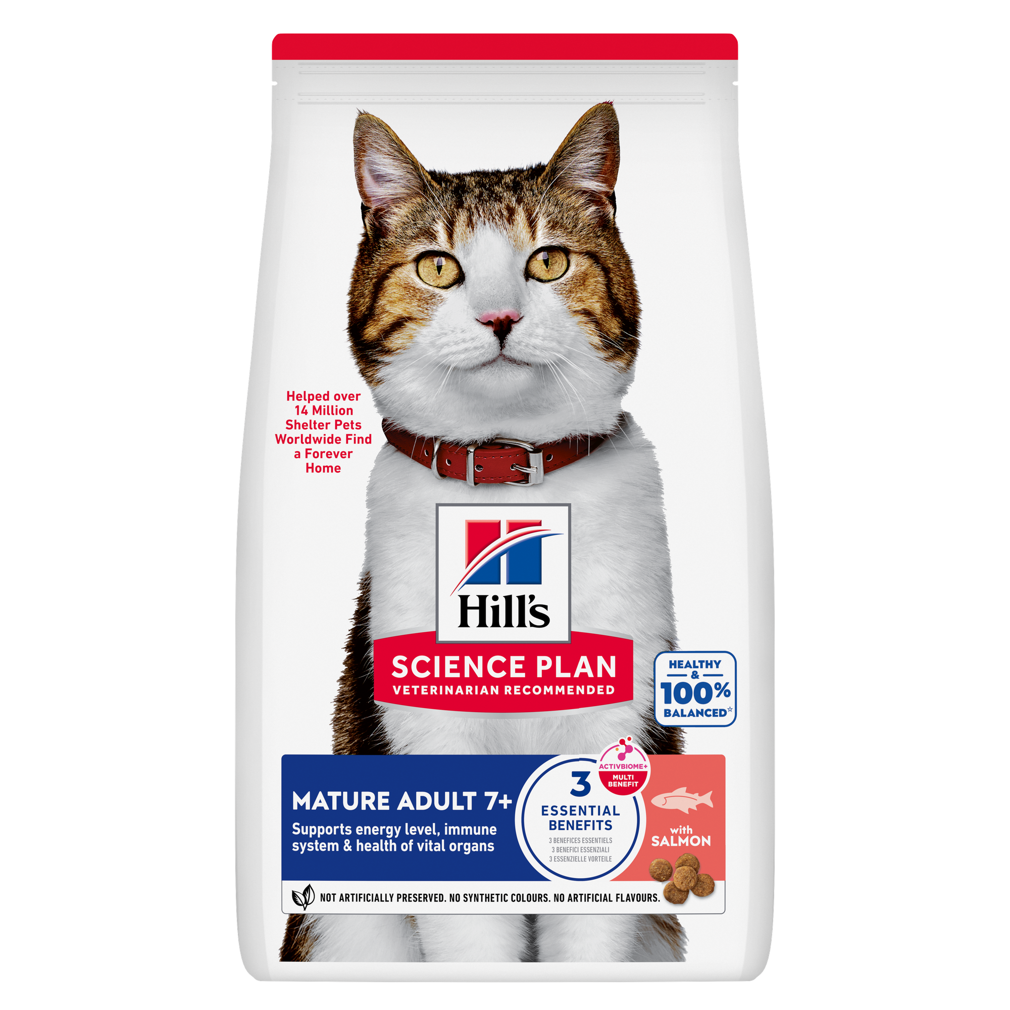 Hills Science Plan Feline Mature 7+ Salmon 1,5kg