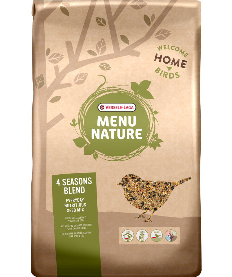 Versele-Laga - Menu Nature 4 Seasons Blend 4 kg - Fågel - Fågelmat & Fågelfoder - ZOO.se