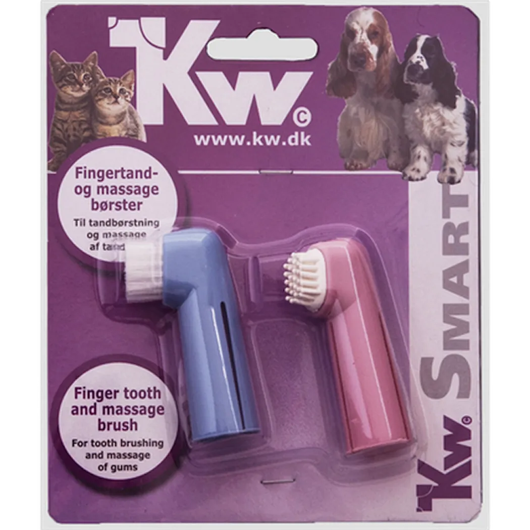 KW Smart Tooth Brush Set Purple 6 cm