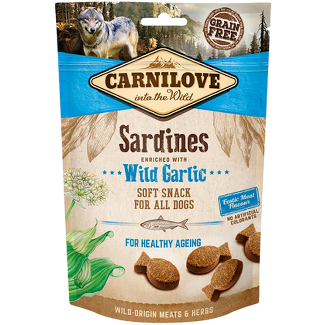 Carnilove Dog Semi Moist Sardines & Wild Garlic 200 g
