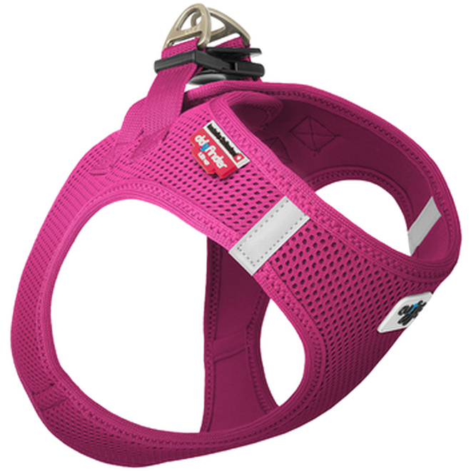 Curli - Vest Harness Air-Mesh - Step in Pink X-Small - Hund - Halsbånd - ZOO.no