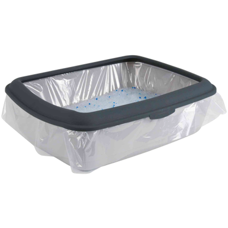 Trixie - Simple'n'Clean Bags For Litter Trays Transparent 37 x 48 cm - Katt - ZOO.se