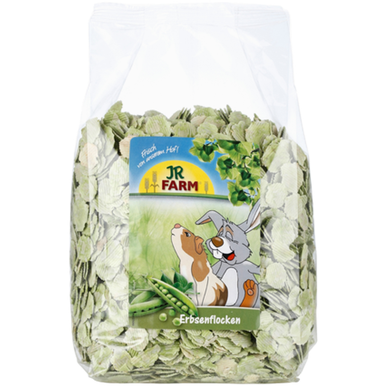 JR FARM - Pea Flakes Erteflak 200g - Smådyr - Godbiter og gnagestenger - Naturlig godbit - ZOO.no